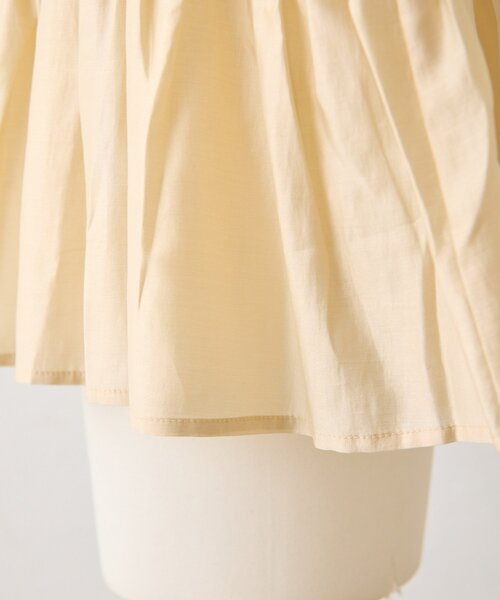 ear PAPILLONNER(イアパピヨネ)の「フリルシャツジャケット【SUM1 STYLE】(シャツ/ブラウス・レディース・ベージュ/ブラック・FREE)」の17枚目の写真