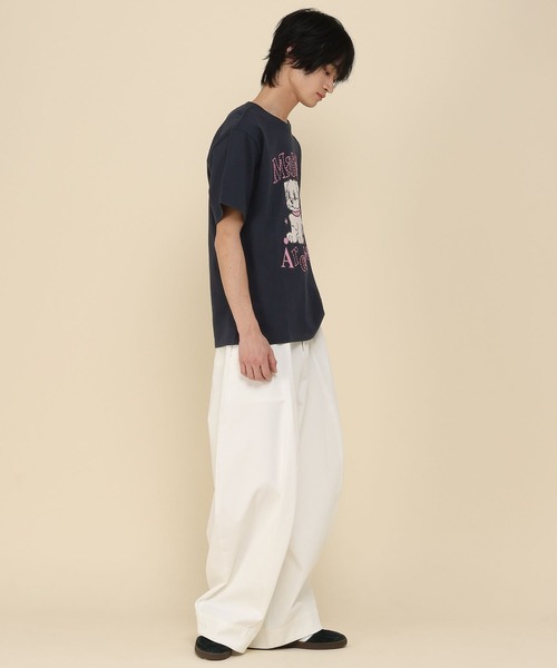 WaiKei（ワイケイ）の「【UNISEX】Wai Kei×ALAND／AロゴマルチーズTシャツ（Tシャツ/カットソー・レディース・ホワイト/ネイビー/ライトブルー・SMALL/MEDIUM）」の12枚目の写真