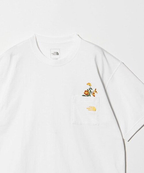 THE NORTH FACE(ザノースフェイス)の「<THE NORTH FACE>フラッシュ ドライフラワー ロゴ Tシャツ(Tシャツ/カットソー・メンズ・ブラック/ホワイト・XL/L/M)」の1枚目の写真