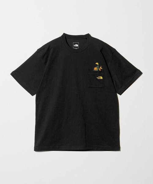 THE NORTH FACE(ザノースフェイス)の「<THE NORTH FACE>フラッシュ ドライフラワー ロゴ Tシャツ(Tシャツ/カットソー・メンズ・ブラック/ホワイト・XL/L/M)」の3枚目の写真