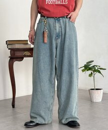 綿レーヨンバギーデニム