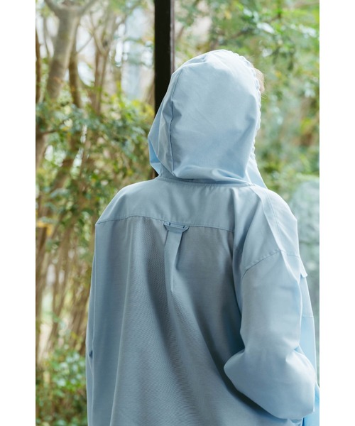 Knuth Marf（クヌースマーフ）の「UV protection hoodie (unisex)（シャツ/ブラウス・レディース・ブルー/ブラック・FREE）」の10枚目の写真