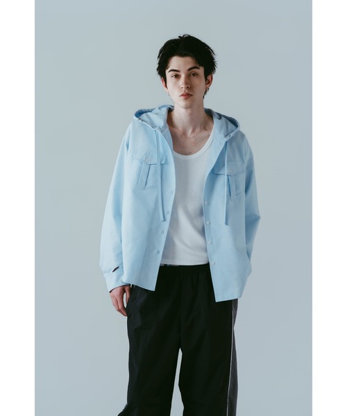 Knuth Marf（クヌースマーフ）の「UV protection hoodie (unisex)（シャツ/ブラウス・レディース・ブルー/ブラック・FREE）」の14枚目の写真