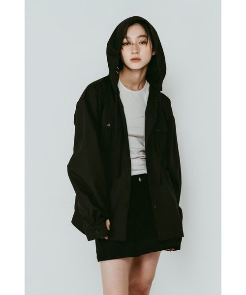 Knuth Marf（クヌースマーフ）の「UV protection hoodie (unisex)（シャツ/ブラウス・レディース・ブルー/ブラック・FREE）」の17枚目の写真