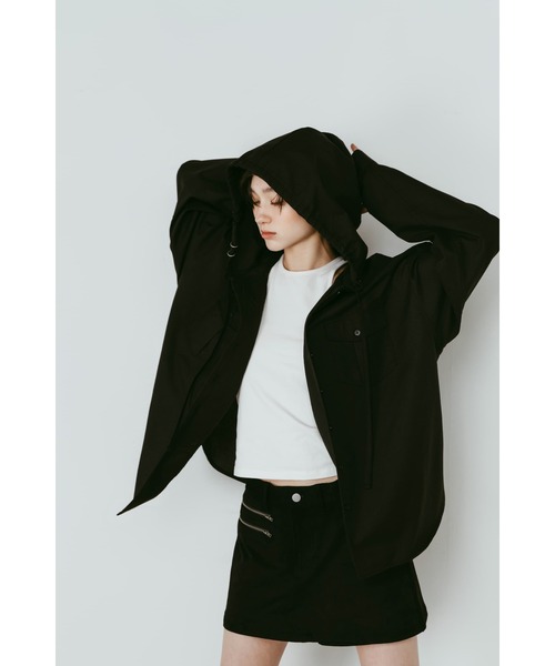 Knuth Marf（クヌースマーフ）の「UV protection hoodie (unisex)（シャツ/ブラウス・レディース・ブルー/ブラック・FREE）」の20枚目の写真