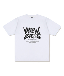 マニフェストオーバーサイズ半袖Tシャツ6カラー[ANSE_2003]