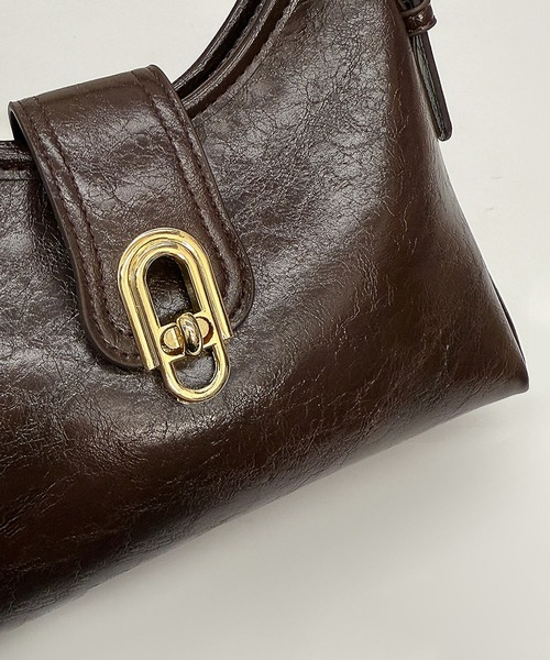 LA VORAGINE(ラ ヴォラジネ)の「ベルトフラップ 2wayショルダーバッグ 通勤(ショルダーバッグ・レディース・アイボリー/Black/A/Wine・FREE)」の22枚目の写真