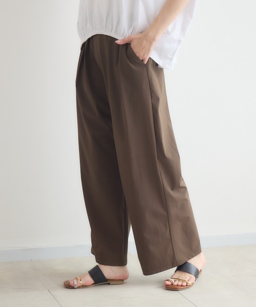 KATHARINE ROSS(キャサリンロス)の「接触冷感2タックワイドパンツ/撥水加工(その他パンツ・レディース・ブルー/ブラウン・SMALL/MEDIUM)」の14枚目の写真
