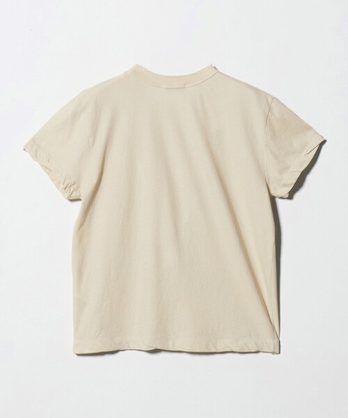 ATON（エイトン）の「＜ATON＞ツイスト ヘム Tシャツ（Tシャツ/カットソー・レディース・ホワイト/ライトピンク/ベージュ・02(38)）」の21枚目の写真