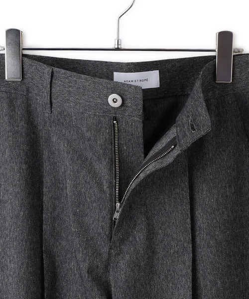 ADAM ET ROPE'(アダムエロペ)の「メランジオックステーパードパンツ(デニムパンツ・レディース・ブラック系その他/ベージュ系その他・36/38)」の5枚目の写真