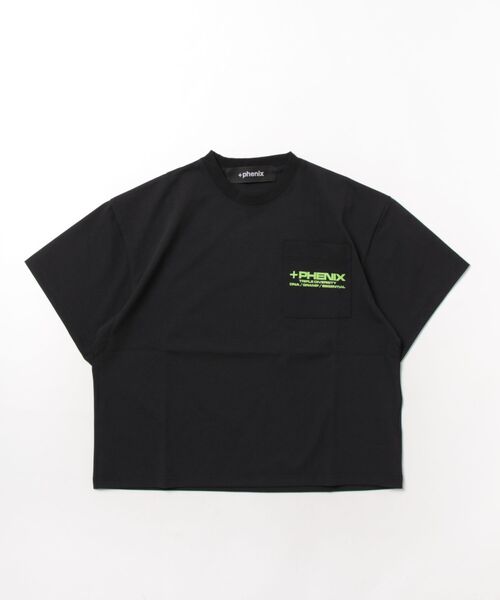 ムラサキスポーツ(ムラサキスポーツ)の「【ムラサキスポーツ別注】PHENIX/フェニックス キッズ 半袖 Tシャツ 接触冷感 吸水速乾 POT-26016MS(Tシャツ/カットソー・キッズ・ブラック/ホワイト・130cm/140cm/150cm/160cm)」の9枚目の写真