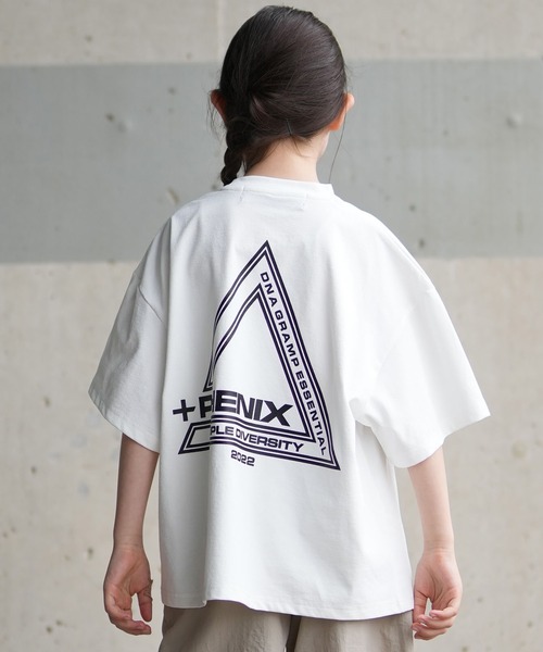 ムラサキスポーツ(ムラサキスポーツ)の「【ムラサキスポーツ別注】PHENIX/フェニックス キッズ 半袖 Tシャツ 接触冷感 吸水速乾 POT-26016MS(Tシャツ/カットソー・キッズ・ブラック/ホワイト・130cm/140cm/150cm/160cm)」の11枚目の写真