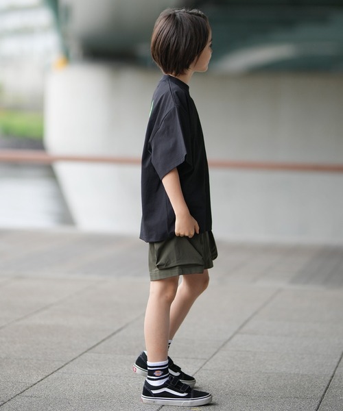 ムラサキスポーツ(ムラサキスポーツ)の「【ムラサキスポーツ別注】PHENIX/フェニックス キッズ 半袖 Tシャツ 接触冷感 吸水速乾 POT-26016MS(Tシャツ/カットソー・キッズ・ブラック/ホワイト・130cm/140cm/150cm/160cm)」の7枚目の写真