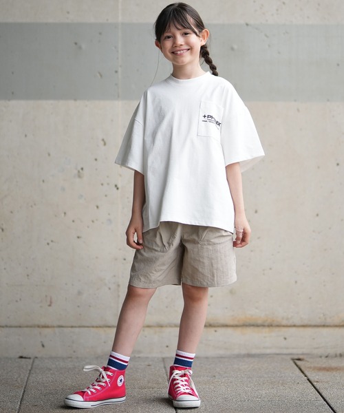 ムラサキスポーツ(ムラサキスポーツ)の「【ムラサキスポーツ別注】PHENIX/フェニックス キッズ 半袖 Tシャツ 接触冷感 吸水速乾 POT-26016MS(Tシャツ/カットソー・キッズ・ブラック/ホワイト・130cm/140cm/150cm/160cm)」の12枚目の写真