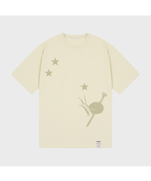 [ユニセックス]スター スネイル_半袖Tシャツ_4カラー