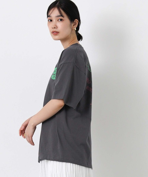 Gready Brilliant（グレディブリリアン）の「ＬＭＧツアーカットソー（Tシャツ/カットソー・レディース・ピンク/チャコールグレー・FREE）」の4枚目の写真