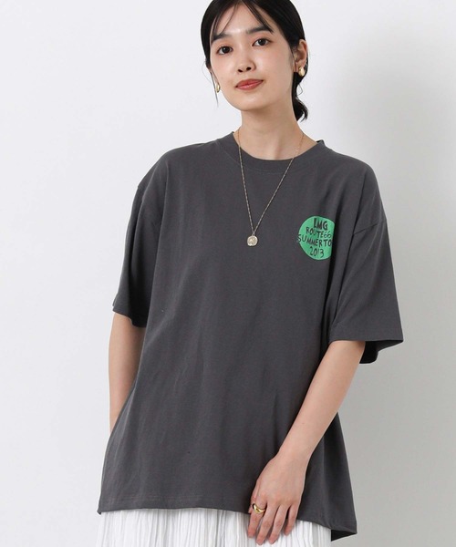 Gready Brilliant（グレディブリリアン）の「ＬＭＧツアーカットソー（Tシャツ/カットソー・レディース・ピンク/チャコールグレー・FREE）」の5枚目の写真