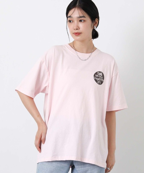 Gready Brilliant（グレディブリリアン）の「ＬＭＧツアーカットソー（Tシャツ/カットソー・レディース・ピンク/チャコールグレー・FREE）」の15枚目の写真
