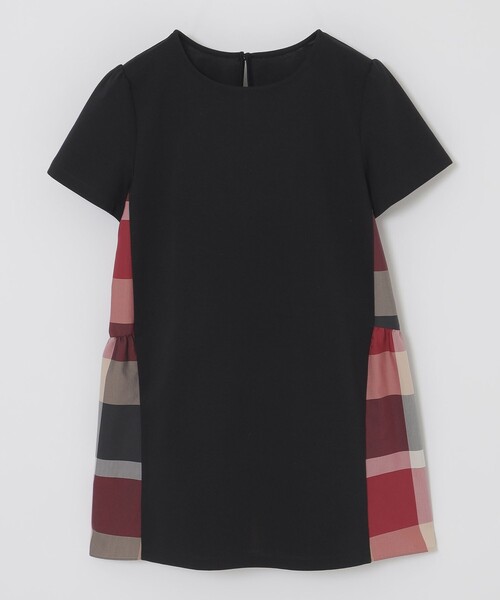 BLUE LABEL CRESTBRIDGE(ブルーレーベルクレストブリッジ)の「【一部店舗限定】ハイゲージポンチティアードトップス(Tシャツ/カットソー・レディース・ブラック/オフホワイト・40/38)」の14枚目の写真