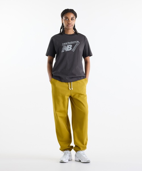 NEW BALANCE(ニューバランス)の「トライロゴショートスリーブTシャツ(Tシャツ/カットソー・レディース・チャコールグレー・MEDIUM/SMALL/X-LARGE/LARGE)」の5枚目の写真