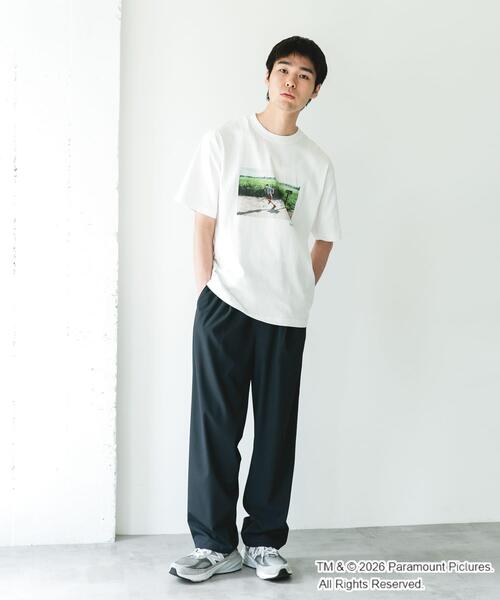 URBAN RESEARCH DOORS（アーバンリサーチドアーズ）の「Forrest Gump Short-Sleeve T-Shirts（Tシャツ/カットソー・メンズ・ホワイト・LARGE/MEDIUM）」の6枚目の写真