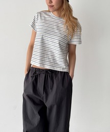 Lakey Park　マルチボーダーTシャツ