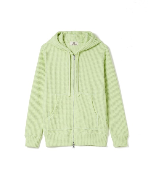 SEAGREEN(シーグリーン)の「SEAGREEN(シーグリーン) BIG WAFFLE HOODIE(パーカー・メンズ・ブラウン/ブラック/クリーム/グリーン・2/3/4)」の4枚目の写真
