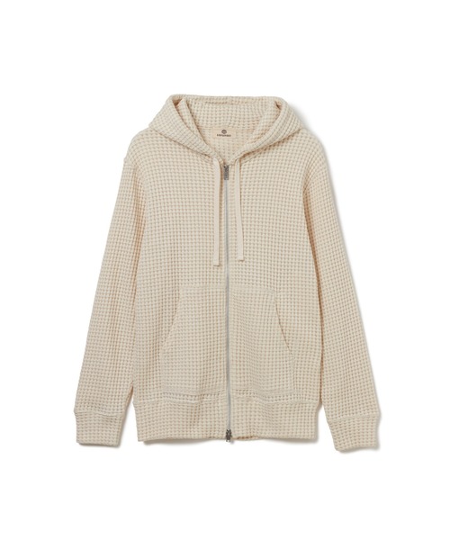 SEAGREEN(シーグリーン)の「SEAGREEN(シーグリーン) BIG WAFFLE HOODIE(パーカー・メンズ・ブラウン/ブラック/クリーム/グリーン・2/3/4)」の3枚目の写真