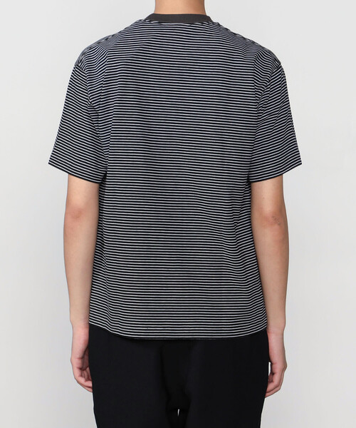 DANTON(ダントン)の「DANTON | マルチボーダー ポケットクルーネックTシャツ MEN(Tシャツ/カットソー・メンズ・ブルー系その他5/ブラック系その他/ブルー系その他・XL/S/L/M)」の13枚目の写真