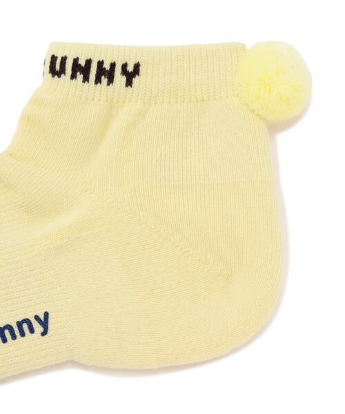 Jack Bunny!!(ジャックバニー)の「【Jack Bunny!!】L字ソックス (LADIES)(ソックス/靴下・レディース・ホワイト/ネイビー/イエロー・FREE)」の4枚目の写真