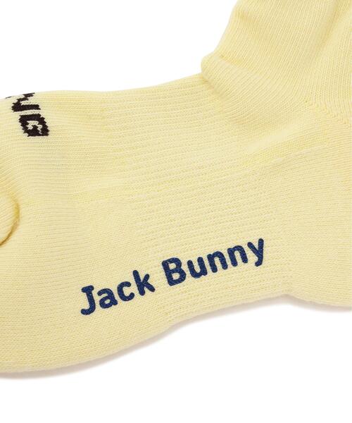 Jack Bunny!!(ジャックバニー)の「【Jack Bunny!!】L字ソックス (LADIES)(ソックス/靴下・レディース・ホワイト/ネイビー/イエロー・FREE)」の5枚目の写真