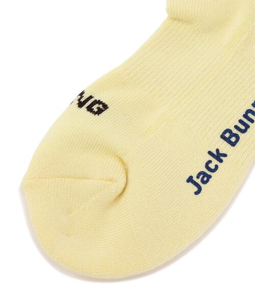 Jack Bunny!!(ジャックバニー)の「【Jack Bunny!!】L字ソックス (LADIES)(ソックス/靴下・レディース・ホワイト/ネイビー/イエロー・FREE)」の6枚目の写真