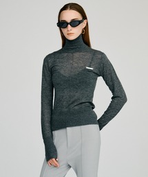 PRANK PROJECT | 【2026Autumn Pre-Order】スイビウールタートルトップス / Suivi Wool Turtleneck Top(ニット/セーター)