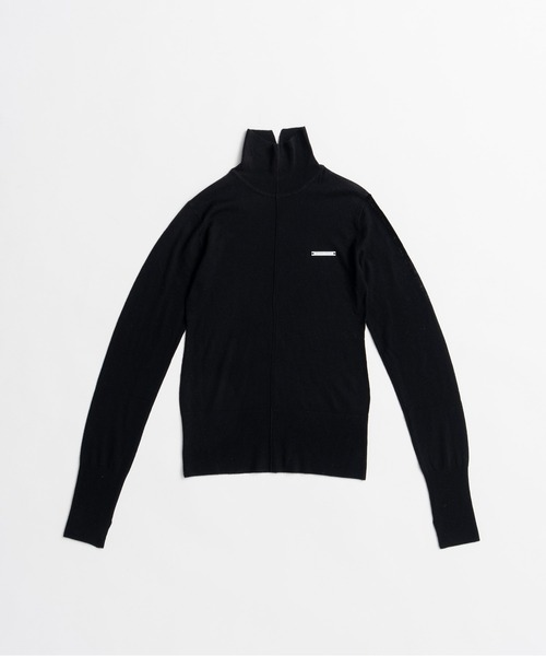 PRANK PROJECT（プランクプロジェクト）の「【2026Autumn Pre-Order】スイビウールタートルトップス / Suivi Wool Turtleneck Top（ニット/セーター・レディース・ブラウン/グレー/ブルー/ブラック・FREE）」の16枚目の写真