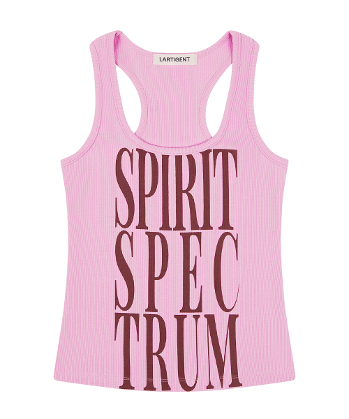 LARTIGENT(ラーティゼン)の「L25 SPECTRUM SLEEVELESS(PINK)(Tシャツ/カットソー・レディース・その他・FREE)」の3枚目の写真