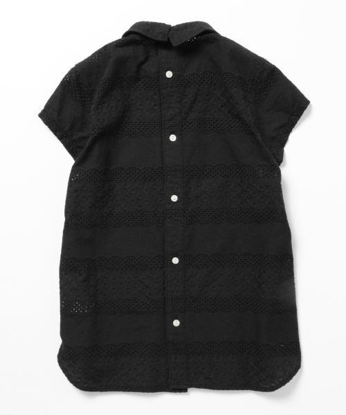BEAMS BOY（ビームスボーイ）の「BEAMS BOY / カットワーク 後ボタン ブラウス 16SS（シャツ/ブラウス・レディース・ホワイト/ブラック/サックスブルー・ONE SIZE）」の10枚目の写真