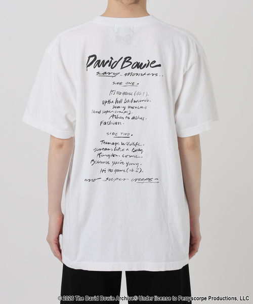 GOOD ROCK SPEED(グッドロックスピード)の「【GOOD ROCK SPEED/グッドロックスピード】DAVID BOWIE written T-sh(Tシャツ/カットソー・レディース・ホワイト・FREE)」の21枚目の写真