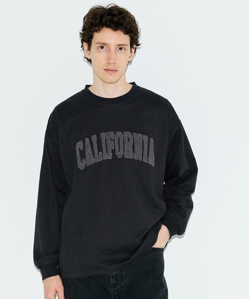 coca(coca)(コカ)の「サガラ刺繍ワイドロンT(Tシャツ/カットソー・メンズ・ホワイト/ブラック・L/M/XL)」の15枚目の写真