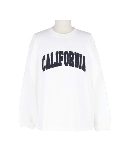 coca(coca)(コカ)の「サガラ刺繍ワイドロンT(Tシャツ/カットソー・メンズ・ホワイト/ブラック・L/M/XL)」の14枚目の写真