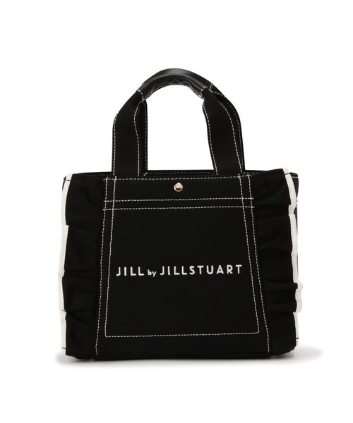 JILL by JILL STUART（ジルバイジルスチュアート）の「フリルトート小（トートバッグ・レディース・ブラック・FREE）」の9枚目の写真