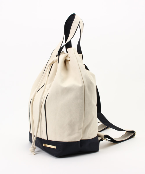 LBC（エルビーシー）の「COLDE ハンプロングリュック       （バックパック/リュック・レディース・ネイビー/グレー・ONE SIZE）」の14枚目の写真