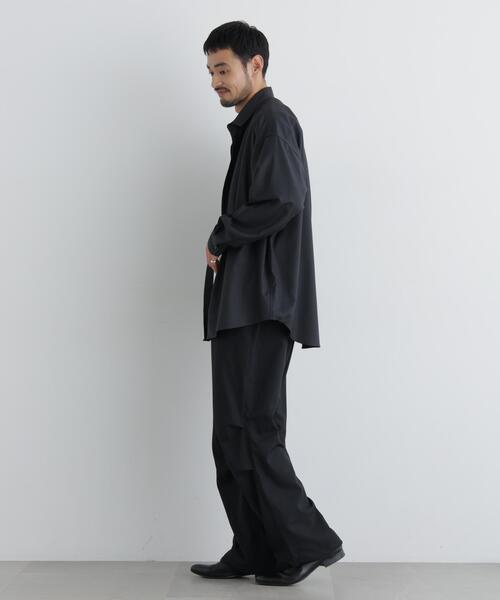 NANO universe(ナノユニバース)の「ハイツイストイージーパンツ(その他パンツ・メンズ・ブラック/ネイビー/ダークグリーン・M/L)」の9枚目の写真