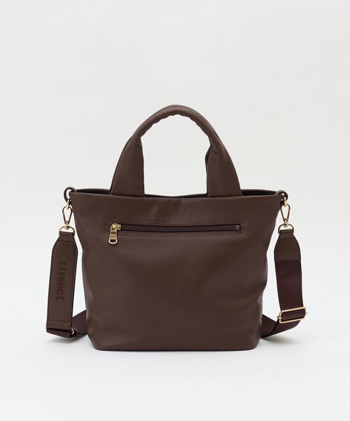 russet(ラシット)の「【Souffle TOTE】レザー2WAYトートバッグ(トートバッグ・レディース・ダークブラウン/グレイッシュベージュ/ブラック・FREE)」の11枚目の写真