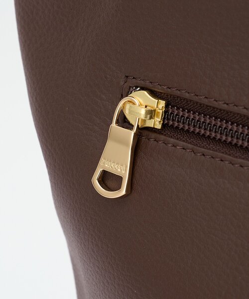 russet(ラシット)の「【Souffle TOTE】レザー2WAYトートバッグ(トートバッグ・レディース・ダークブラウン/グレイッシュベージュ/ブラック・FREE)」の18枚目の写真