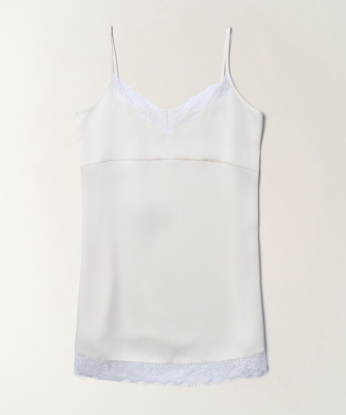 TTUDEMENT(トュードメント)の「SATIN LACE SLIP DRESS_CREAM(ワンピース・レディース・その他・SMALL/MEDIUM)」の2枚目の写真