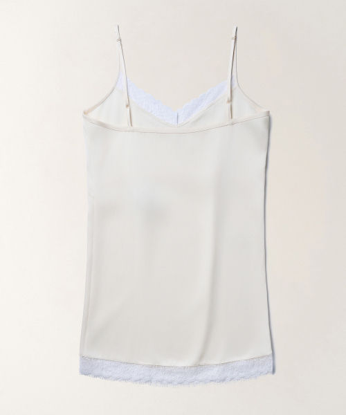 TTUDEMENT(トュードメント)の「SATIN LACE SLIP DRESS_CREAM(ワンピース・レディース・その他・SMALL/MEDIUM)」の3枚目の写真