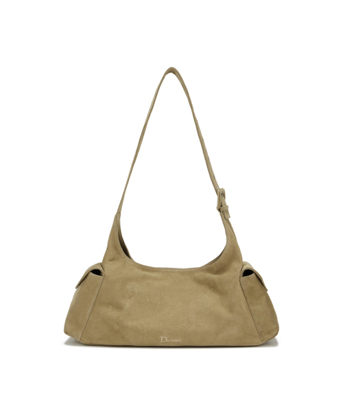 DEINET(ダイニット)の「DEINET SUEDE BUCKLE BAG IN BEIGE(ショルダーバッグ・レディース・その他・FREE)」の4枚目の写真