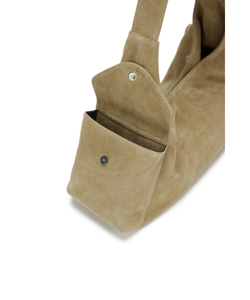 DEINET(ダイニット)の「DEINET SUEDE BUCKLE BAG IN BEIGE(ショルダーバッグ・レディース・その他・FREE)」の6枚目の写真
