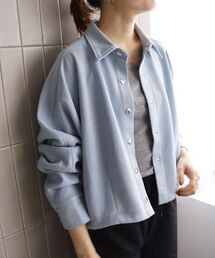 《WEB限定》フェイクスエードシャツジャケット