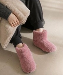 Burner（バーナー）の「【FEMLY DAILY（フェミリーデイリー）】もこもこ ボアブーツルームシューズ fem-rooshoes-4-28【RBTS】（ルームシューズ/スリッパ）」